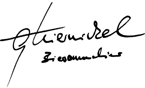 Unterschrift